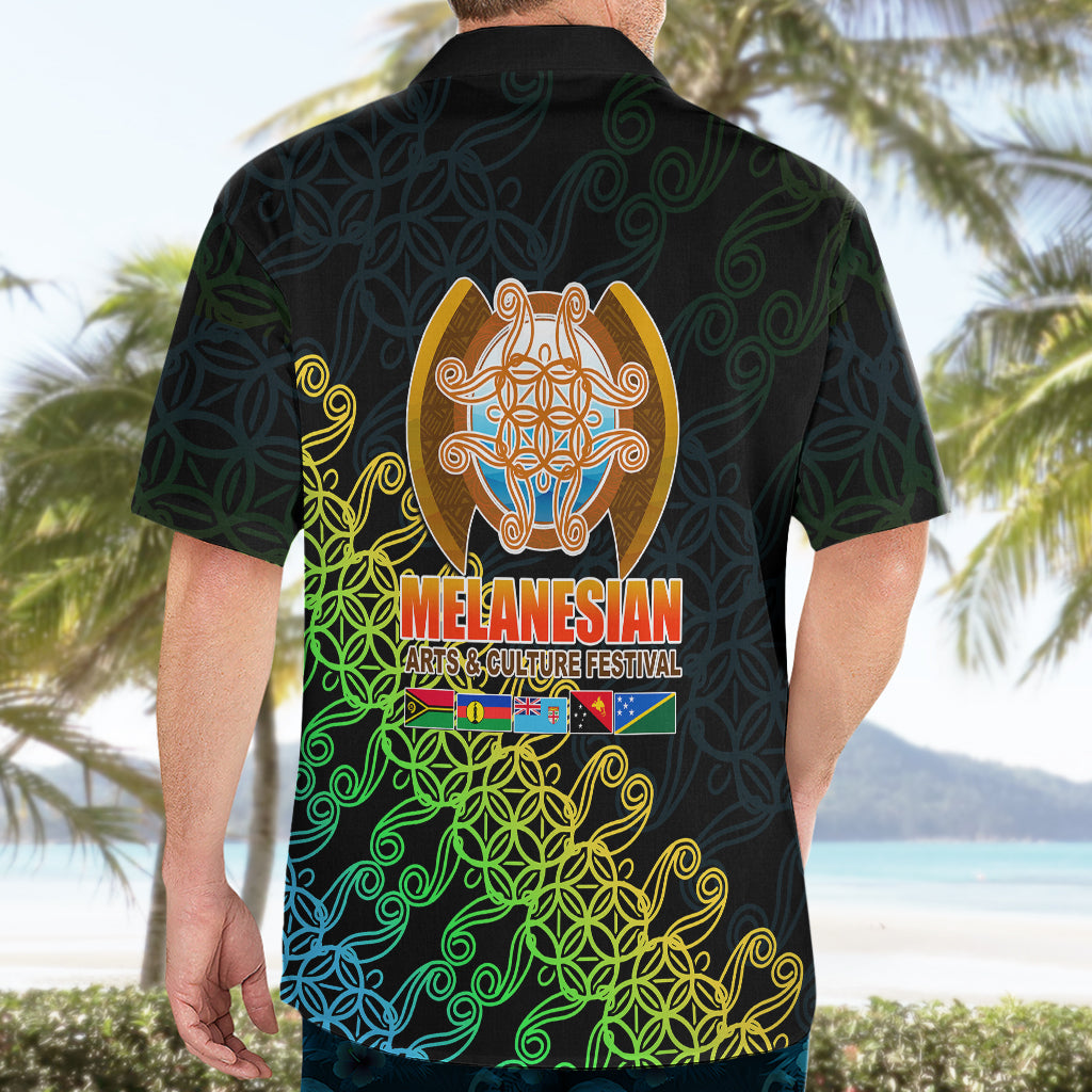 Melanesian Festival 2023 Hawaiian Shirt Fest'Napuan Black Style LT6 - Polynesian Pride