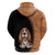 Custom Basset Hound Dog Hoodie With Polynesian Tribal Tattoo LT6 - Polynesian Pride