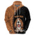 Custom Basset Hound Dog Hoodie With Polynesian Tribal Tattoo LT6 - Polynesian Pride