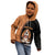 Custom Basset Hound Dog Kid Hoodie With Polynesian Tribal Tattoo LT6 - Polynesian Pride