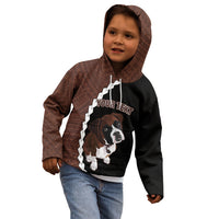 Custom Boxer Dog Kid Hoodie With Polynesian Tribal Tattoo LT6 - Polynesian Pride