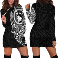 Polynesian Husky Dog Hoodie Dress Dog In My Heart LT6 - Polynesian Pride