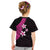 Polynesian Kid T Shirt With Plumeria Flower Pink LT6 - Polynesian Pride
