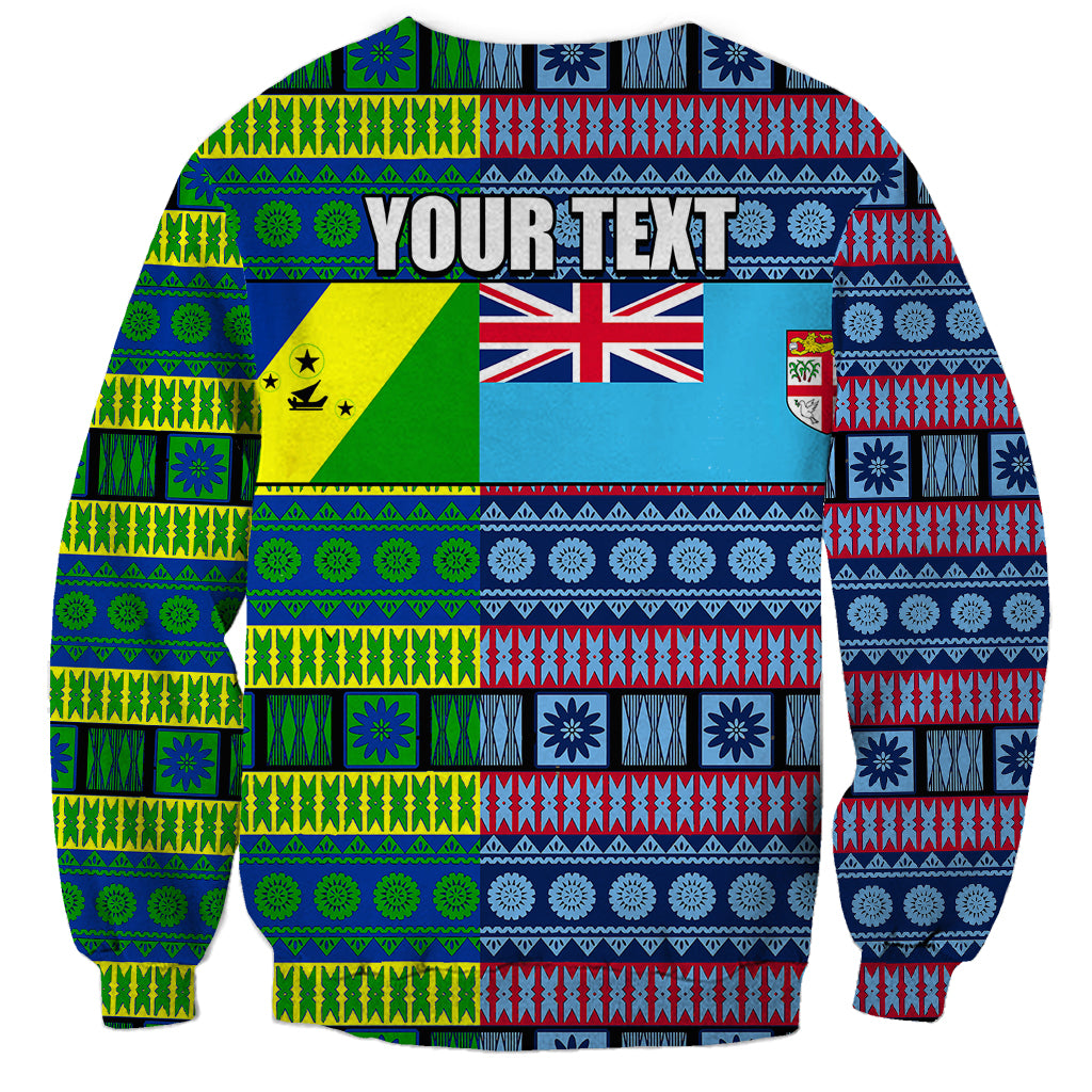 (Custom Personalised) Fiji Malampa Sweatshirt Tribal Patterns LT6 - Polynesian Pride