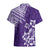 Hawaii Summer Hawaiian Shirt Mix Polynesian Purple LT6 - Polynesian Pride