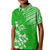 Hawaii Summer Kid Polo Shirt Mix Polynesian Green LT6 Kid Green - Polynesian Pride