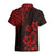 Hawaii Summer Hawaiian Shirt Mix Polynesian Black-Red LT6 - Polynesian Pride