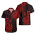 Hawaii Summer Hawaiian Shirt Mix Polynesian Black-Red LT6 - Polynesian Pride