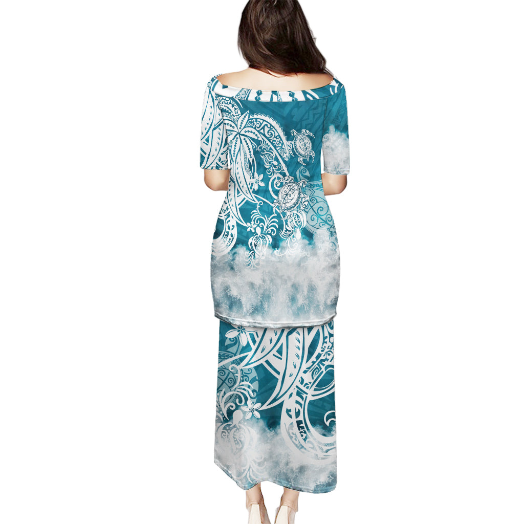 Polynesian Sea Turtle Puletasi Tribal LT6 - Polynesian Pride