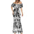 Polynesian Sea Turtle Mermaid Dress Tribal Black LT6 - Polynesian Pride