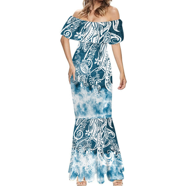 Rebellion Mermaid Picnic Dress 300051215blu main image 0