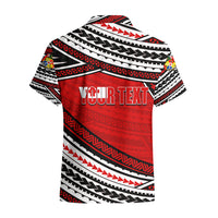 (Custom Personalised) Happy Fathers Day Tonga Hawaiian Shirt I Love You Dad LT6 - Polynesian Pride