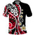 Plumeria Polynesian Polo Shirt Trending Red LT6 Red - Polynesian Pride