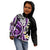 Plumeria Polynesian Kid Hoodie Trending Purple LT6 - Polynesian Pride