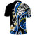 Plumeria Polynesian Polo Shirt Trending Blue LT6 - Polynesian Pride