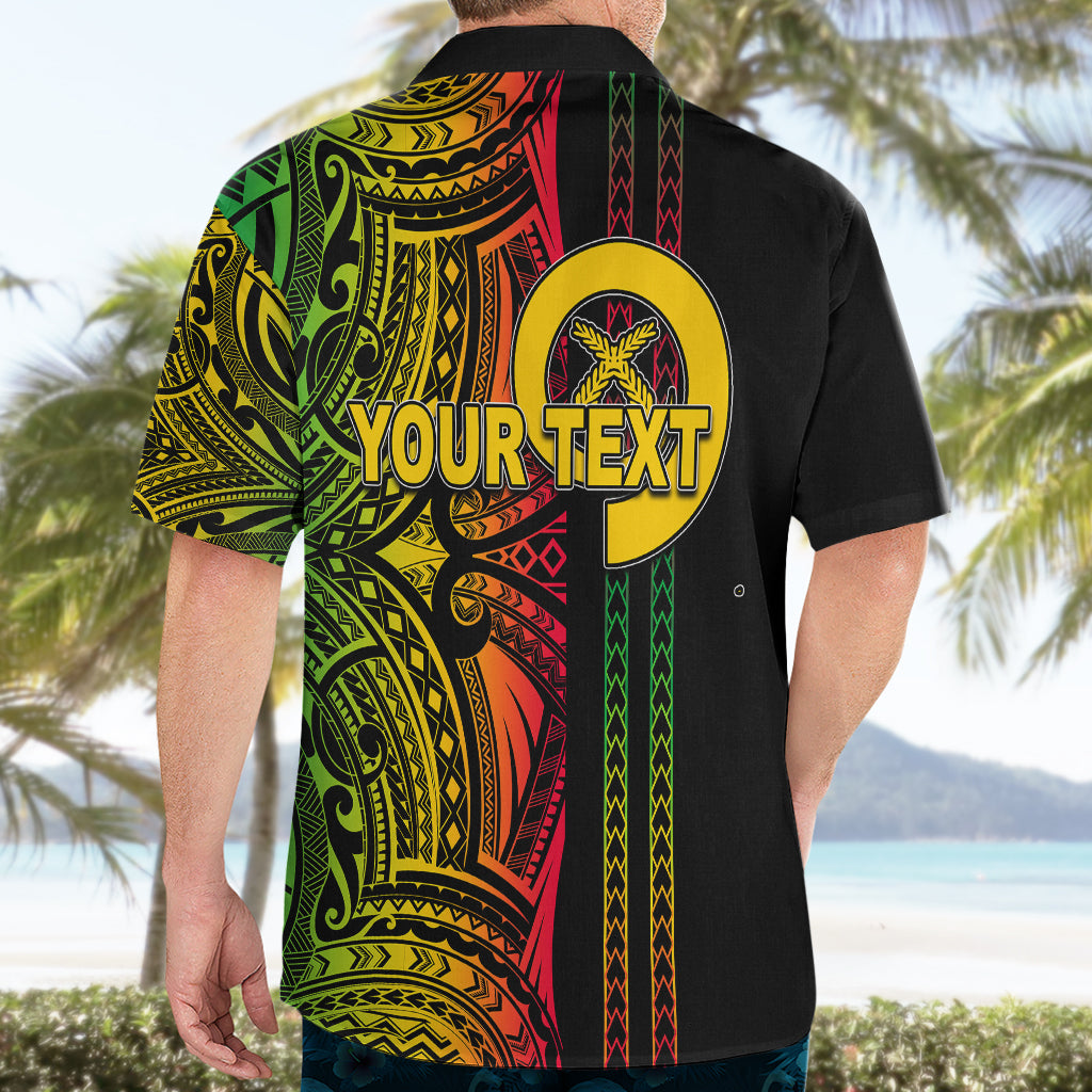 Custom Vanuatu Hawaiian Shirt Polynesian Tribal LT6 - Polynesian Pride