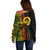 Custom Vanuatu Off Shoulder Sweater Polynesian Tribal LT6 - Polynesian Pride