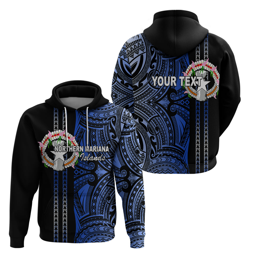 Custom Northern Mariana Islands Hoodie Polynesian Tribal LT6 - Polynesian Pride