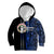 Custom Northern Mariana Islands Kid Hoodie Polynesian Tribal LT6 Blue - Polynesian Pride