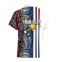Custom Philippines Hawaiian Shirt Polynesian Tribal White LT6 - Polynesian Pride