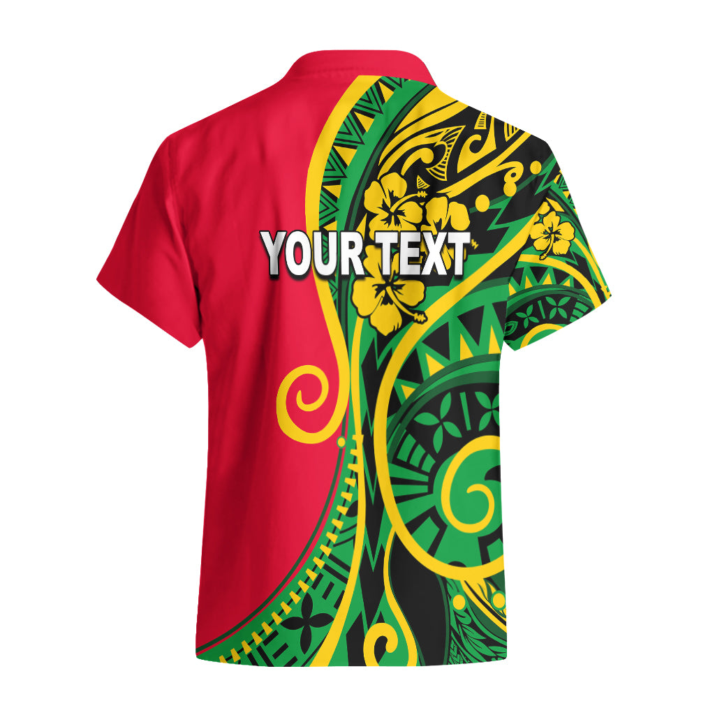 (Custom Personalised) Vanuatu Hawaiian Shirt Polynesian Patterns LT6 - Polynesian Pride
