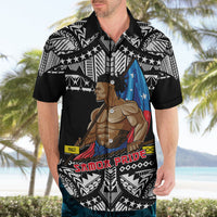 (Custom Personalised) Samoa Pride Hawaiian Shirt Tribal Patterns Black LT6 - Polynesian Pride