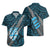 Polynesian Fiji Hawaiian Shirt with Coat Of Arms Claws Style - Blue LT6 - Polynesian Pride