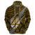 Polynesian Fiji Hoodie with Coat of Arms Claws Style Gold LT6 - Polynesian Pride