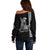 Custom Hawaii Off Shoulder Sweater King Kamehameha Day - White LT6 - Polynesian Pride