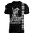 Custom Hawaii Women V Neck T Shirt King Kamehameha Day - White LT6 - Polynesian Pride
