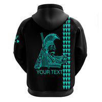 Custom Hawaii Hoodie King Kamehameha Day Green LT6 - Polynesian Pride