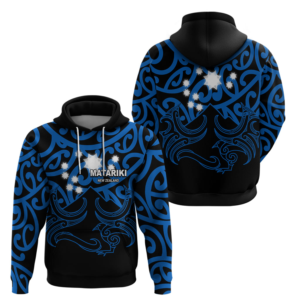 Matariki New Zealand Hoodie Maori New Year Blue LT6 - Polynesian Pride