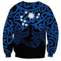 Matariki New Zealand Sweatshirt Maori New Year Blue LT6 - Polynesian Pride
