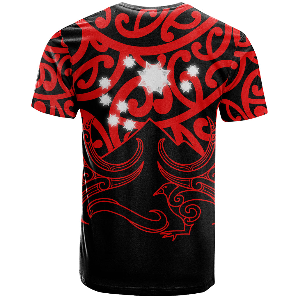 Matariki New Zealand T Shirt Maori New Year Red LT6 - Polynesian Pride