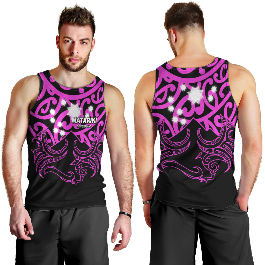 Matariki New Zealand Men Tank Top Maori New Year Purple LT6 - Polynesian Pride