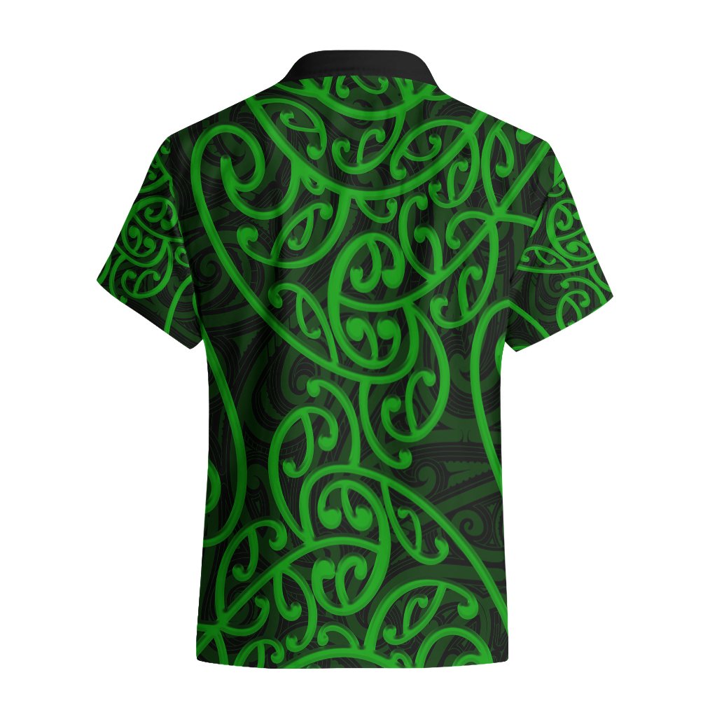 Polynesian Hawaiian Shirt Simple Red LT6