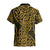 New Zealand Hawaiian Shirt Maori Pattern Gold LT6 - Polynesian Pride