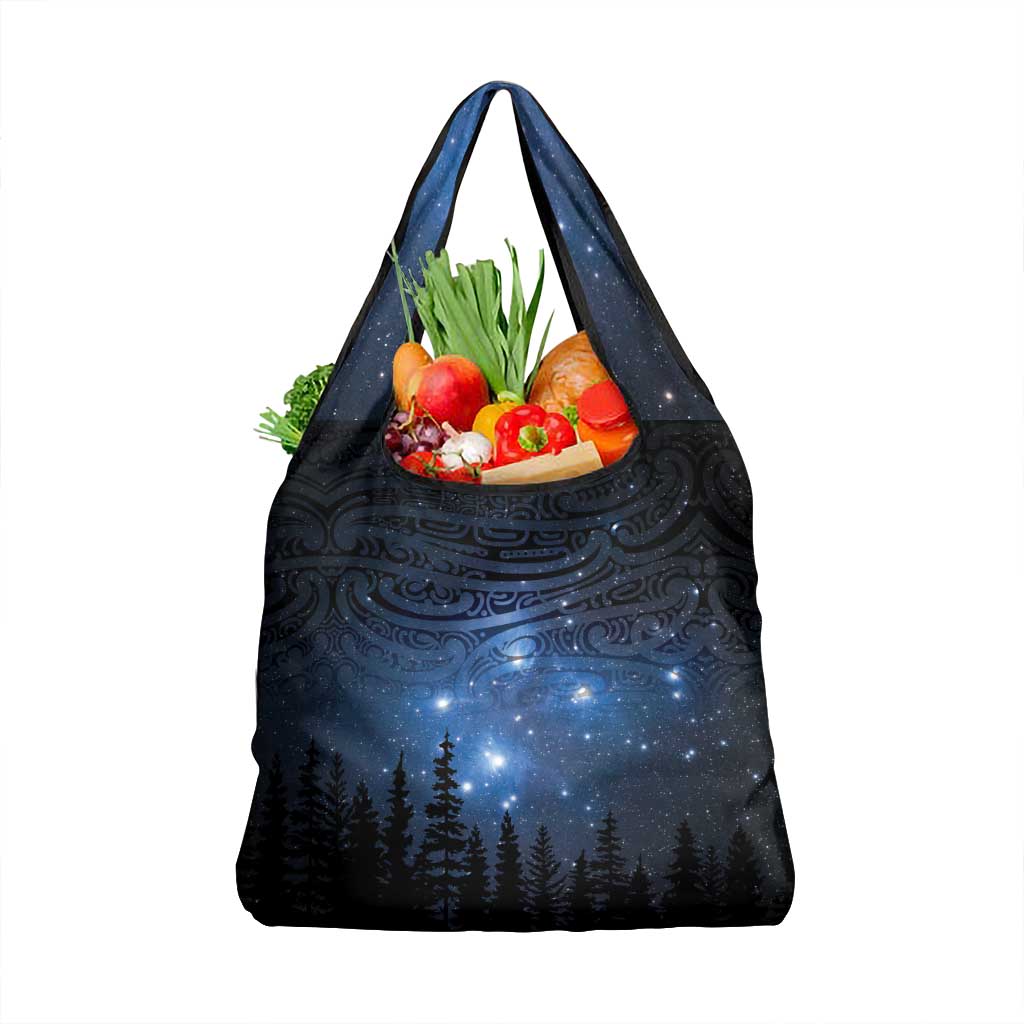 Matariki Te Tau Hou Māori Grocery Bag New Zealand Starry Sky LT7 1-pack One Size Galaxy - Polynesian Pride