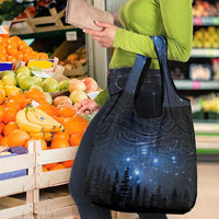 Matariki Te Tau Hou Māori Grocery Bag New Zealand Starry Sky LT7 - Polynesian Pride