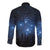 Matariki Te Tau Hou Māori Long Sleeve Button Shirt New Zealand Starry Sky