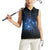 Matariki Te Tau Hou Māori Women Sleeveless Polo Shirt New Zealand Starry Sky
