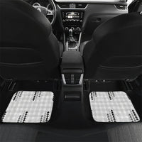 Aloha Hawaii Vintage Kahili Pa'a Lima Car Mats Palaka Print Hinahina