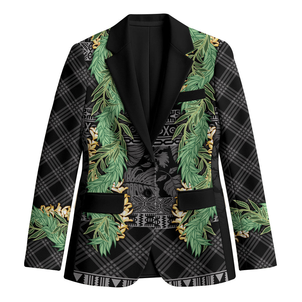 Hawai'i Paniolo Maile Twisted Lei Blazer Obsidian Black