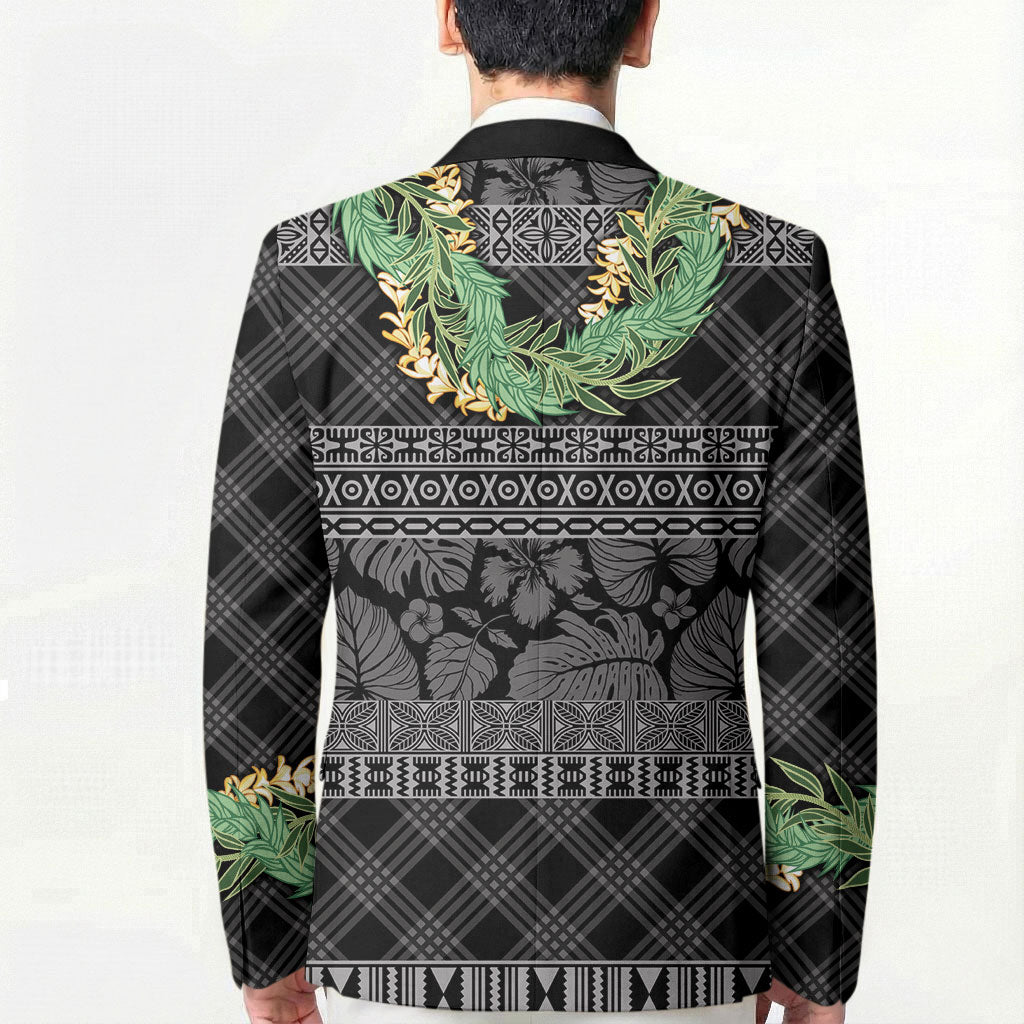 Hawai'i Paniolo Maile Twisted Lei Blazer Obsidian Black