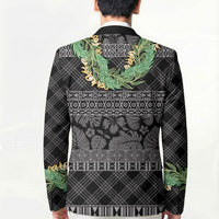 Hawai'i Paniolo Maile Twisted Lei Blazer Obsidian Black