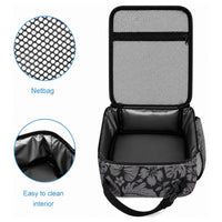 Hawai'i Paniolo Maile Twisted Lei Lunch Bag Obsidian Black