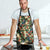 New Zealand Christmas Apron Romantic Tui Birds on Pohutukawa - Ivory - Polynesian Pride