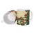 New Zealand Christmas Ceramic Mug Romantic Tui Birds on Pohutukawa - Ivory - Polynesian Pride