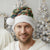 New Zealand Christmas Santa Hat Romantic Tui Birds on Pohutukawa - Ivory - Polynesian Pride
