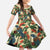 New Zealand Christmas Family Matching Mermaid Dress and Hawaiian Shirt Romantic Tui Birds on Pohutukawa - Ivory - Polynesian Pride